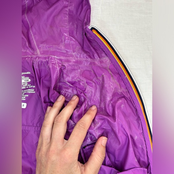 K-Way Packable Rain Jacket 18 Months - Picture 10 of 10